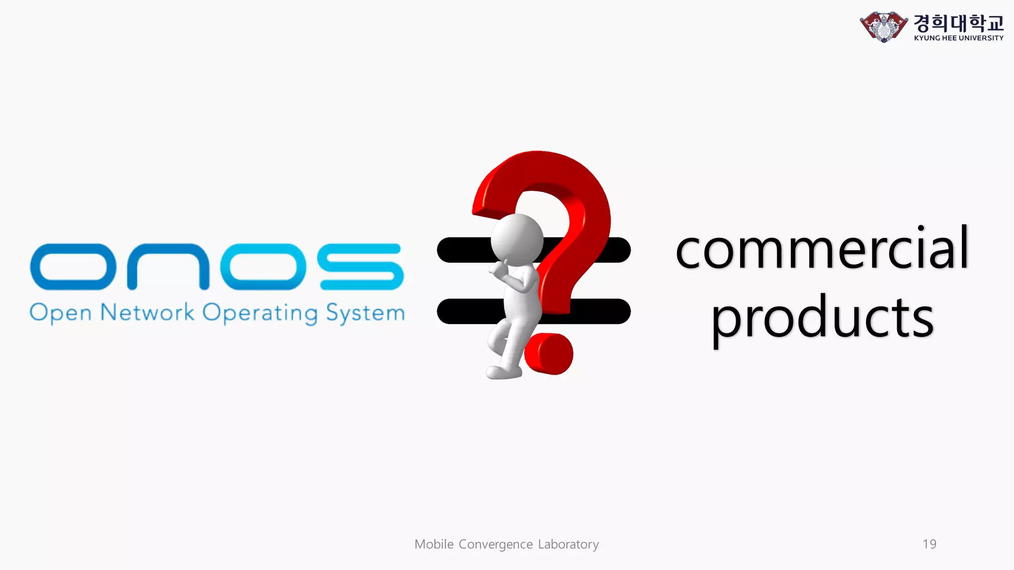 Mobile Convergence Laboratory 19
commercial
products
 