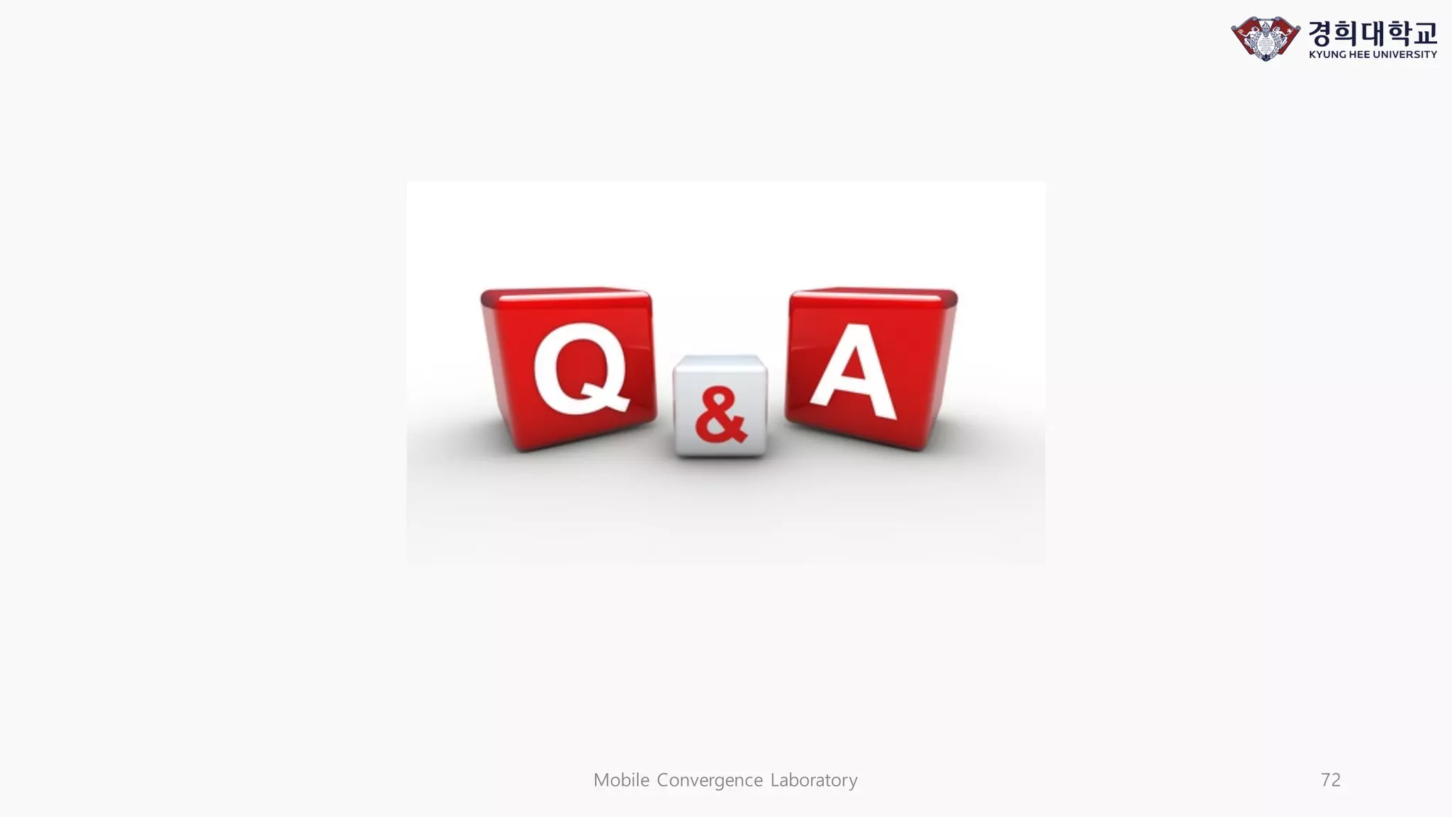 Mobile Convergence Laboratory 72
 