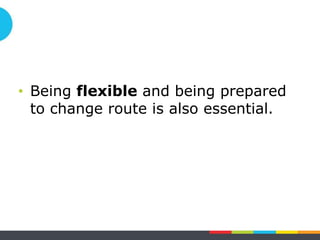 Module 1: Basics of failure!
•  Hope theory: Pathways!
–  Perceived ability to produce strategies!
–  Crucial when encountering blockages!
–  Most preferred vs. alternate routes!
2. Hope and fears!
 