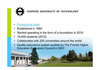 Tampere University of Technology | PDF