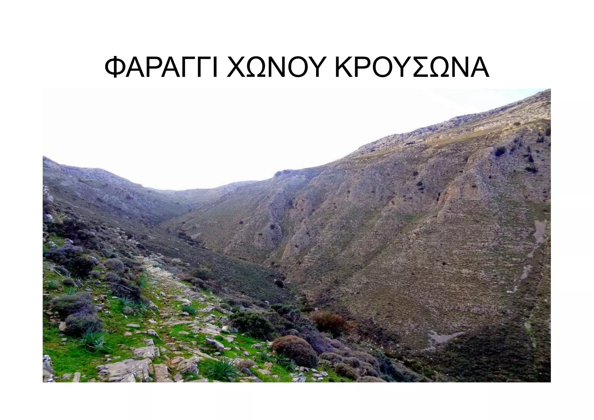 ΦΑΡΑΓΓΙ ΧΩΝΟΥ ΚΡΟΥΣΩΝΑ
 