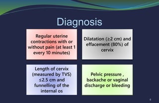 Pre term & premature rupture of membranes (prom) | PPTX