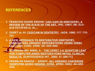1 cerec 3 d1/ dental courses PPT 1 cerec 3 d1/ dental courses PPT