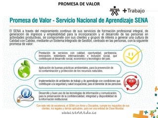 PROMESA DE VALOR
 