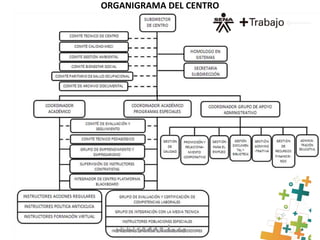 ORGANIGRAMA DEL CENTRO
 
