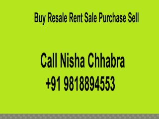Nisha98l8894553 Tatvam Vipul villas sector 48 gurgaon price