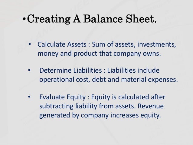 how to prepare a balance sheet how to prepare balance sheet