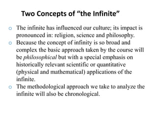 Infinity Context 1. introduction to infinity | PPTX