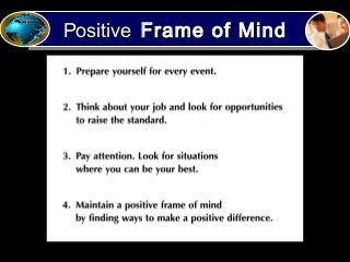 PositivePositive Frame of MindFrame of MindPositivePositive Frame of MindFrame of Mind
 