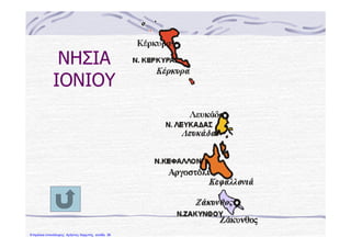 ΝΗΣΙΑ
ΙΟΝΙΟΥ
Επιμέλεια επανάληψης: Χρήστος Χαρμπής σελίδα 38
 