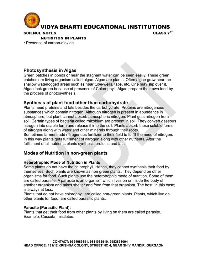 Nutrition In Plants PDF nutrition-in-plants-pdf