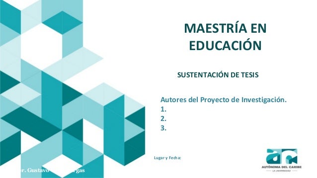 1 Modelo De Presentacion Uac Ppt