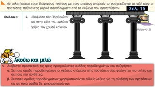 Ακούω και μιλώ
Σελ. 15
 