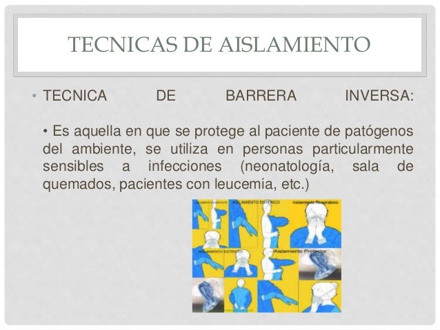 Tecnicas de aislamiento