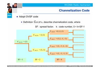 Ovsf Code wcdma wireless principle | PDF