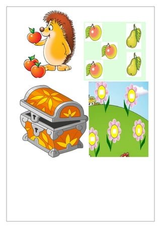 Заняття з математики "Подорож до лісу" (сер.вік)