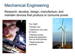 Careers in Engineering Technology | PPT