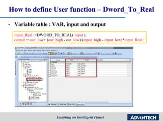 [Advantech] PAC SW Multiprog Tutorial step by step | PDF