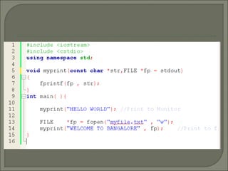 Functions in C++ | PPT