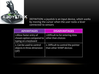 1.1 Input devices | PPTX