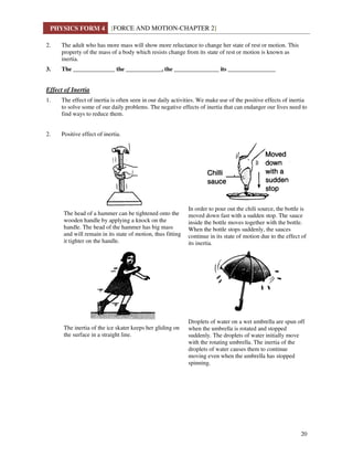 Chapter 2 forces and motion | PDF