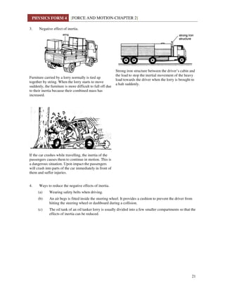 Chapter 2 forces and motion | PDF
