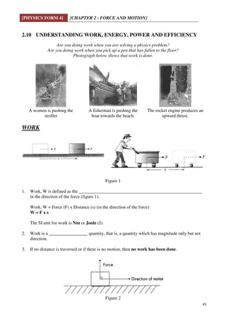 Chapter 2 forces and motion | PDF