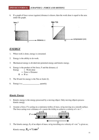Chapter 2 forces and motion | PDF