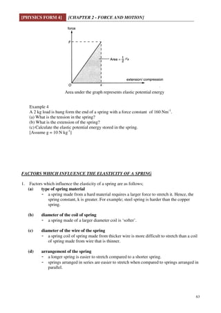 Chapter 2 forces and motion | PDF
