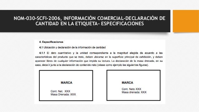 Etiquetado de alimentos y bebidas
