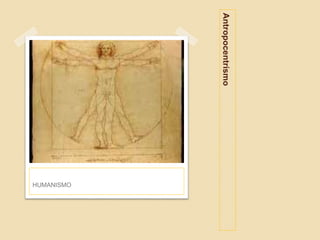 Antropocentrismo
HUMANISMO
 