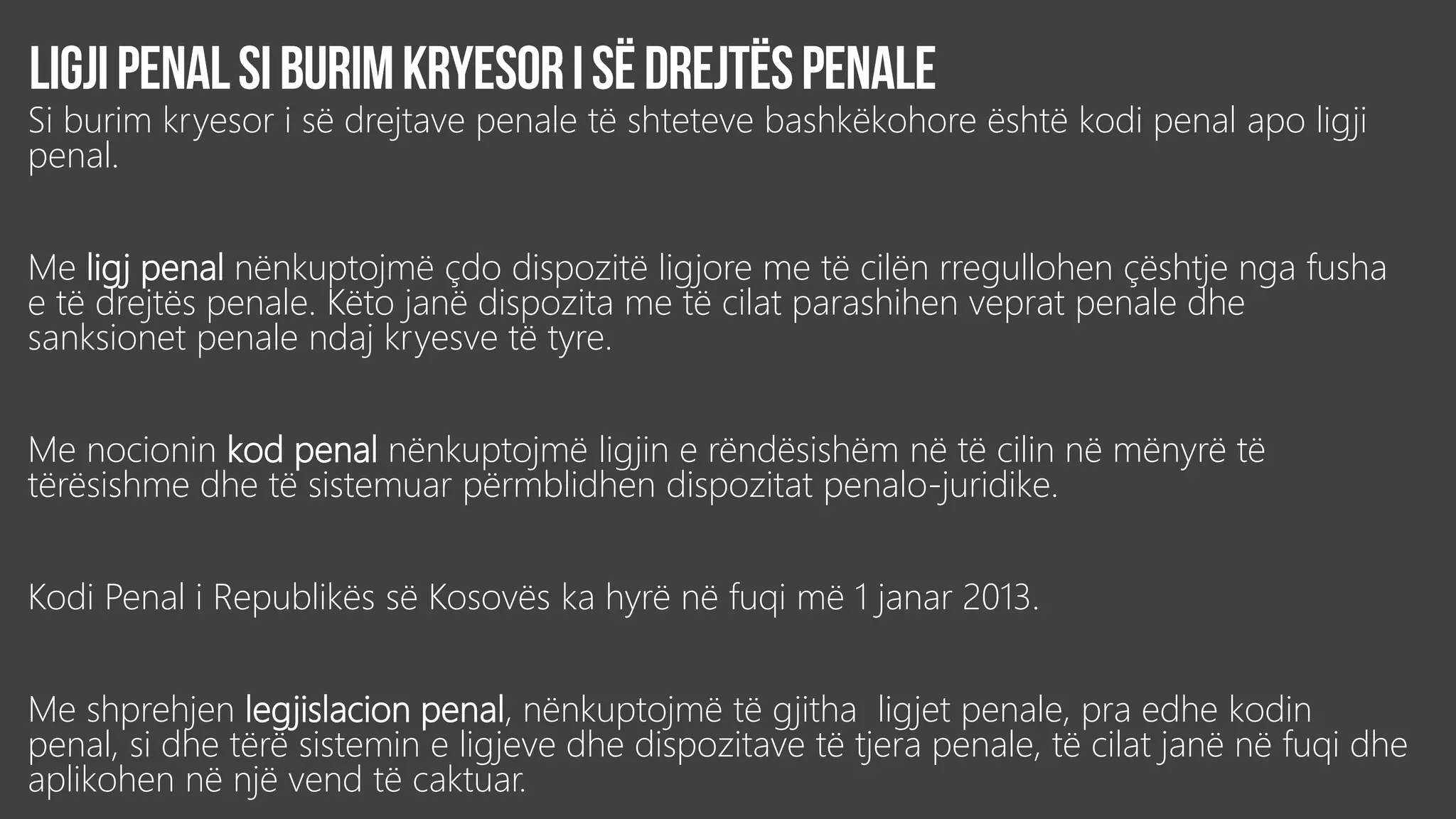 Burimet E Se Drejtes Penale Pdf