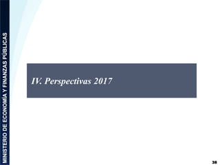 38
IV. Perspectivas 2017
 