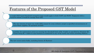 GST and transition provisions