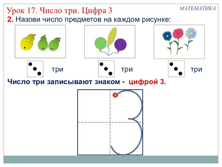 урок математики 1 класс демидова число и цифра