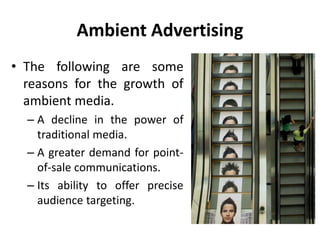 Ambient Advertising - Manu Melwin Joy | PPTX