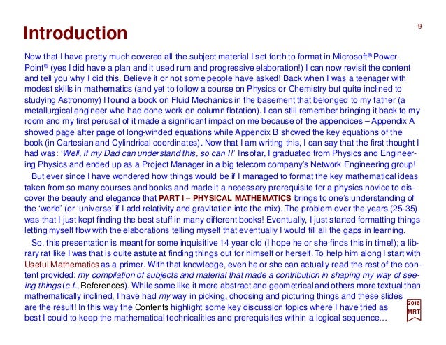 Part I 1 Physical Mathematics