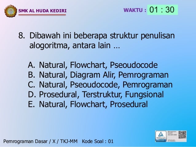 1. produktif 4 kelas x tkj&mm (senin, 15 des 2014)