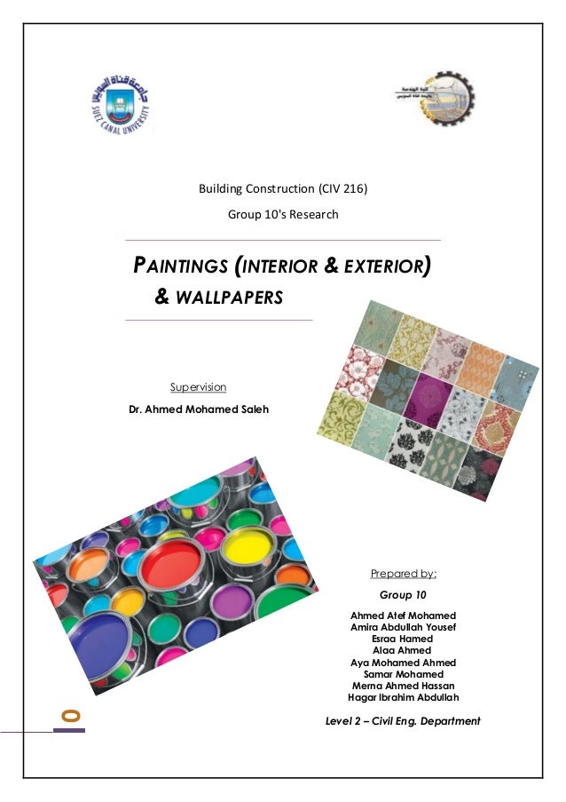Paintings Exterior Interior And Wall Papers Images, Photos, Reviews