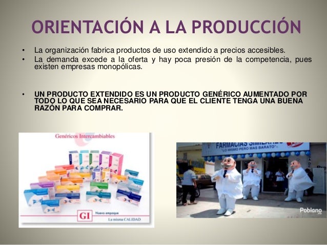 1.3 orientacion a la producción