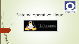 Sistema operativo Linux
 