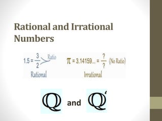 1.1 real number system dfs | PPTX
