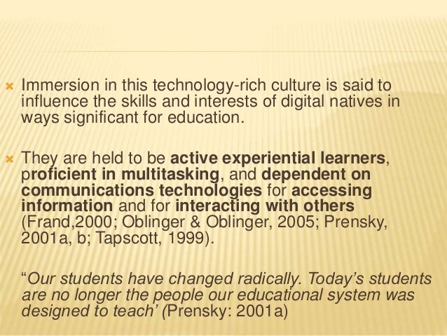 digital natives debate Informationen und links zum text 'the 'digital natives' debate' in beats biblionetz. digital natives debate Informationen und links zum text 'the 'digital natives' debate' in beats biblionetz.