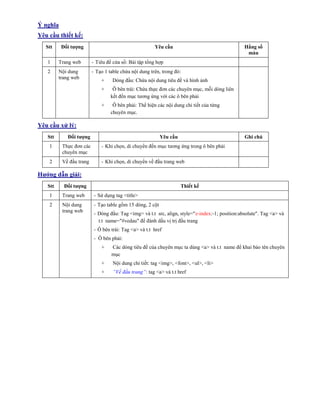 html/css exercise | PDF