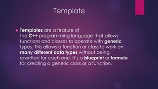 An Introduction to the C++ Standard Library | PPT