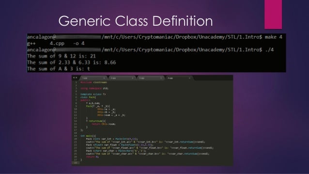 An Introduction to the C++ Standard Library