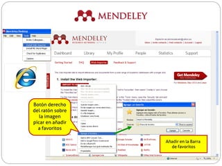 Botón derecho
del ratón sobre
la imagen
picar en añadir
a favoritos
Añadir en la Barra
de favoritos
 