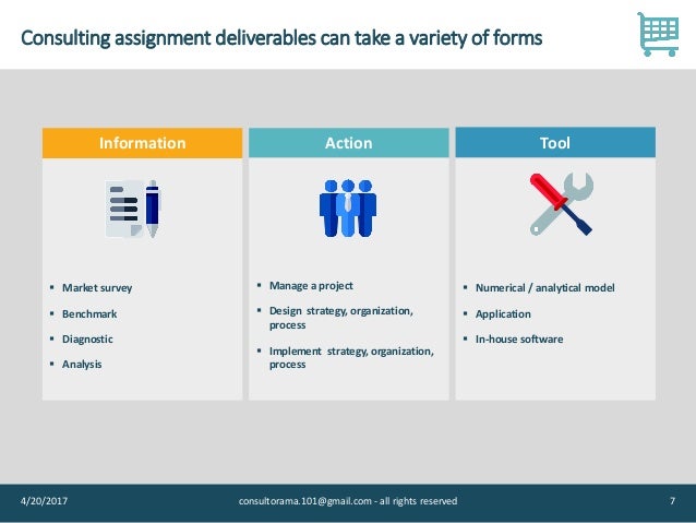 Consulting assignments meaning picture