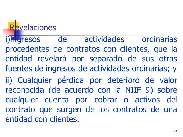 1. niif 15 ingresos de actividades ordinarias procedentes