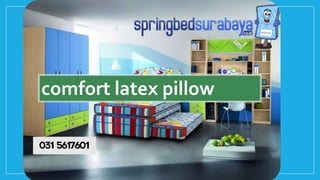 comfort latex pillow
 